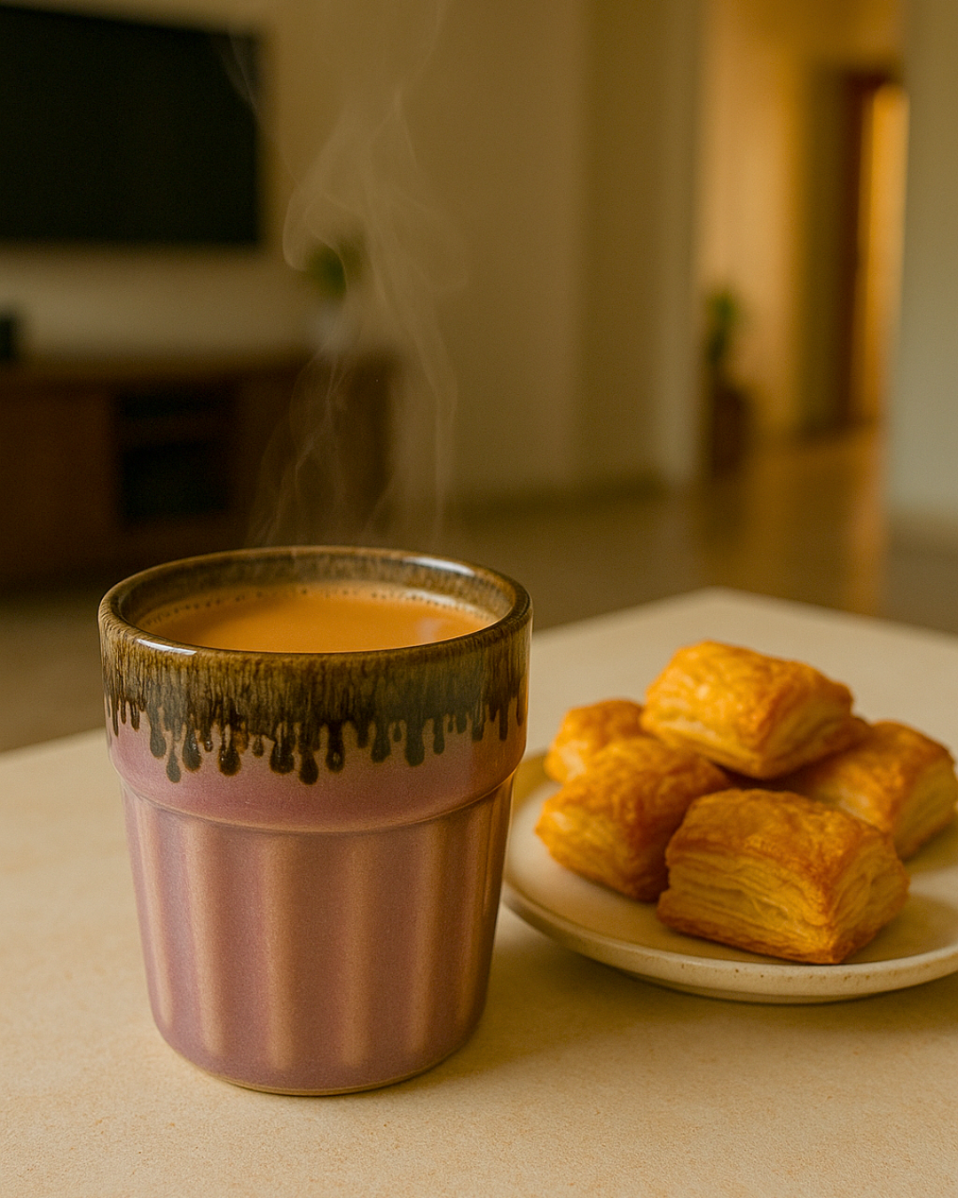 Mehfil Glasses (Cutting Chai Cup)- Mustard