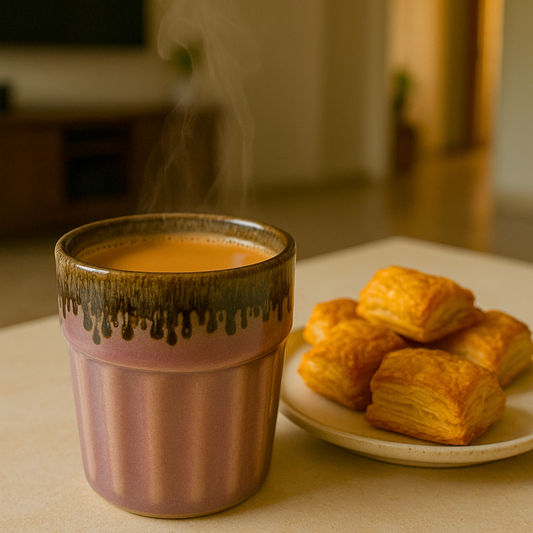 Mehfil Glasses (Cutting Chai Cup)- Rose Pink