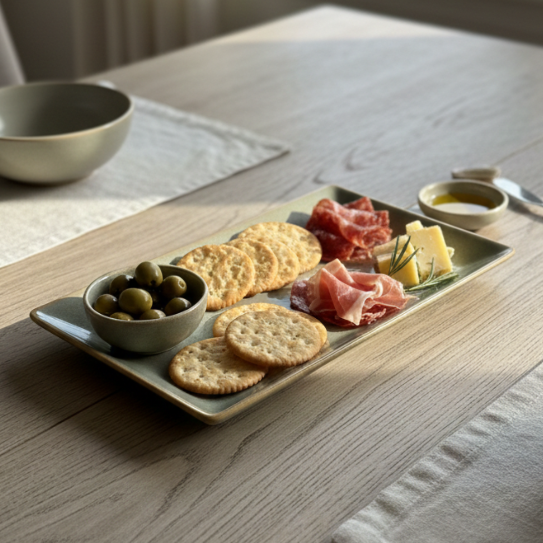 Swagath Platter- Sage Green