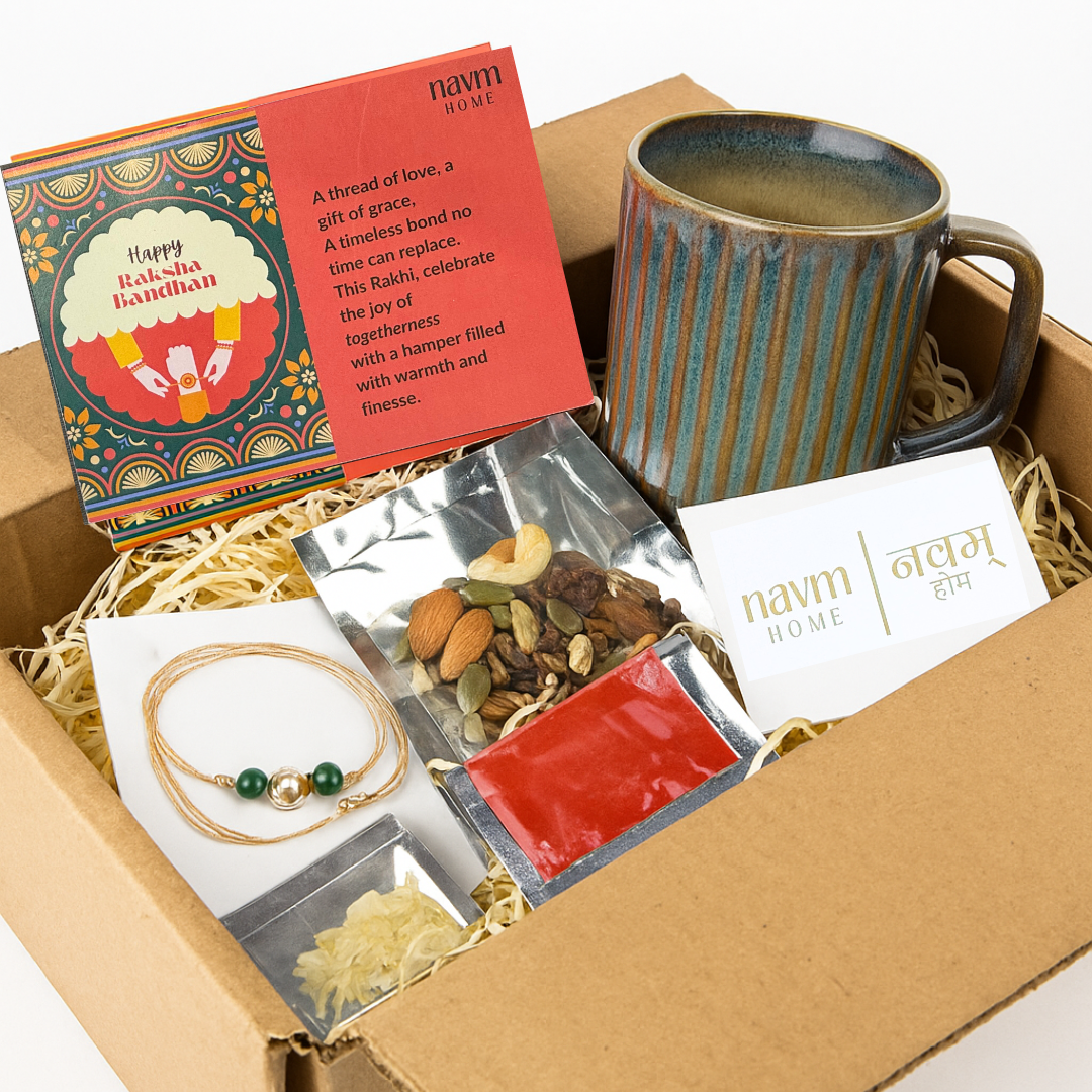 Rakhi with Sneh – Bhai Gift Box Sage Harmony